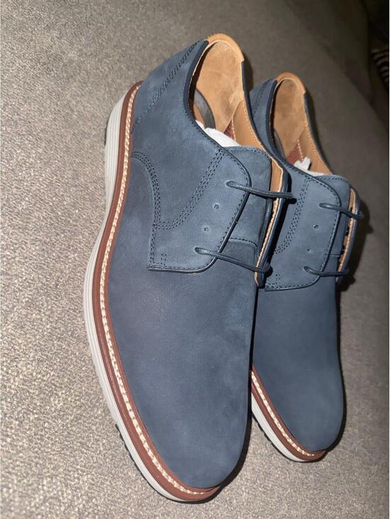 Johnston & Murphy Men’s Blue Nubuck Leather Oxford Shoes – Size 11M
No Box New main image 5
